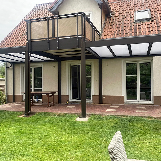 Überdachungen der Original HENKEL Alusysteme ® GmbH aus Rosenthal-Bielatal