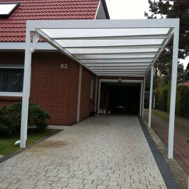 Carports der Original HENKEL Alusysteme ® GmbH aus Rosenthal-Bielatal