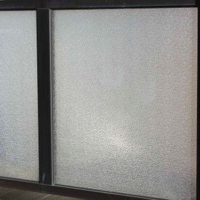 Verglasung der Original HENKEL Alusysteme ® GmbH aus Rosenthal-Bielatal
