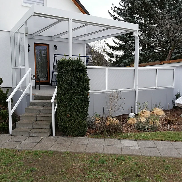 Überdachungen der Original HENKEL Alusysteme ® GmbH aus Rosenthal-Bielatal