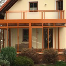 Anbaubalkone der Original HENKEL Alusysteme ® GmbH aus Rosenthal-Bielatal